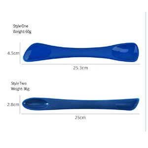 Factory Customized Wholesale Food Grade Kitchen Silicone Rubber Jam Small Tip Scraper Extra Long Handled Spatula